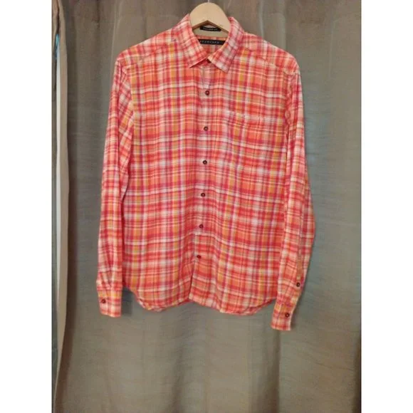 Sean John | Shirts | Mens Sean John Lightweight Tailored Fit Plaid Button  Shirt Large | Poshmark